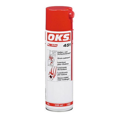 Lubrificante Sintético Correntes Alta velocidade em Spray OKS 451